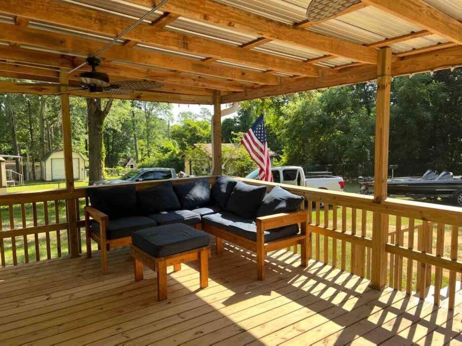 Fishermans Retreat With Patio At Lake Sam Rayburn Villa Brookeland Buitenkant foto